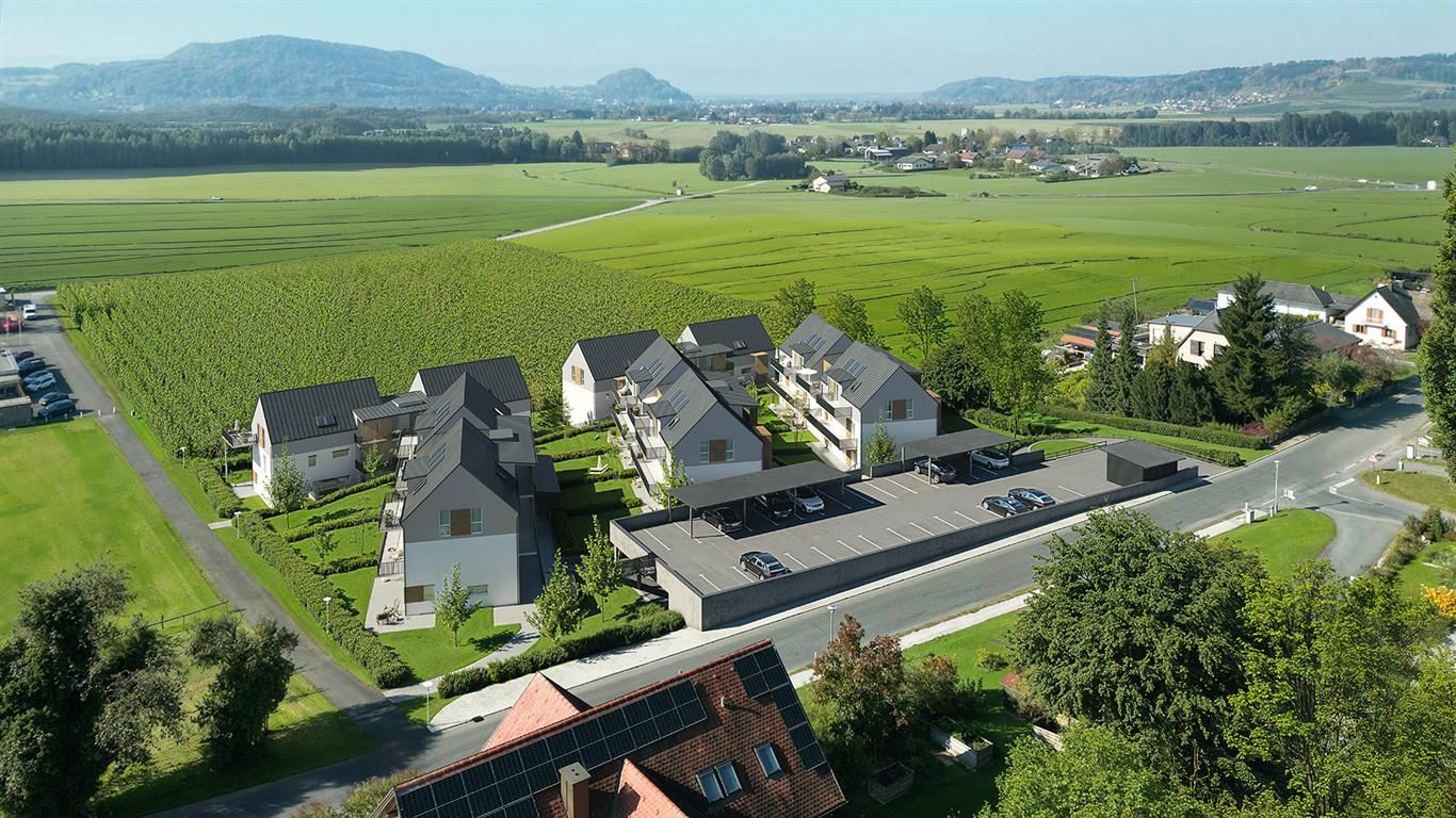 Baustart erfolgt! GRÜN SOWEIT DAS AUGE REICHT! Balkonwohnung mit Weitblick Nähe Leibnitz!