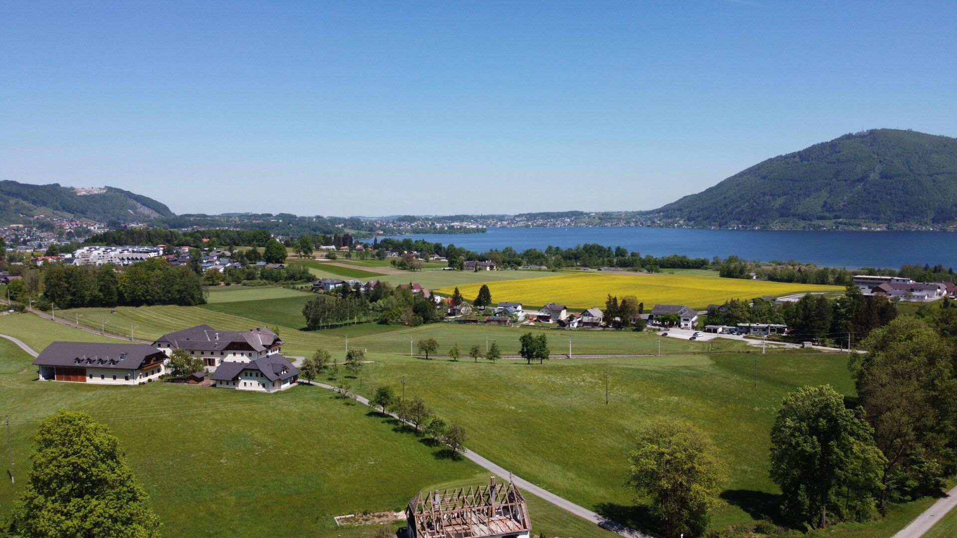 Prestige-Grundstück mit Traunsee-Panorama und Studie für eine Luxusvilla - Ansicht 4