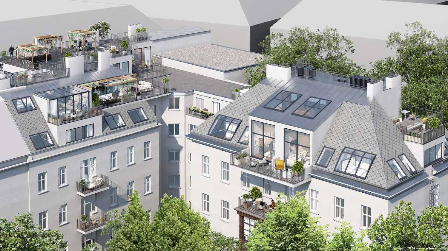 Eleganz trifft Lage - Neubau-Dachgeschosswohnung in Toplage