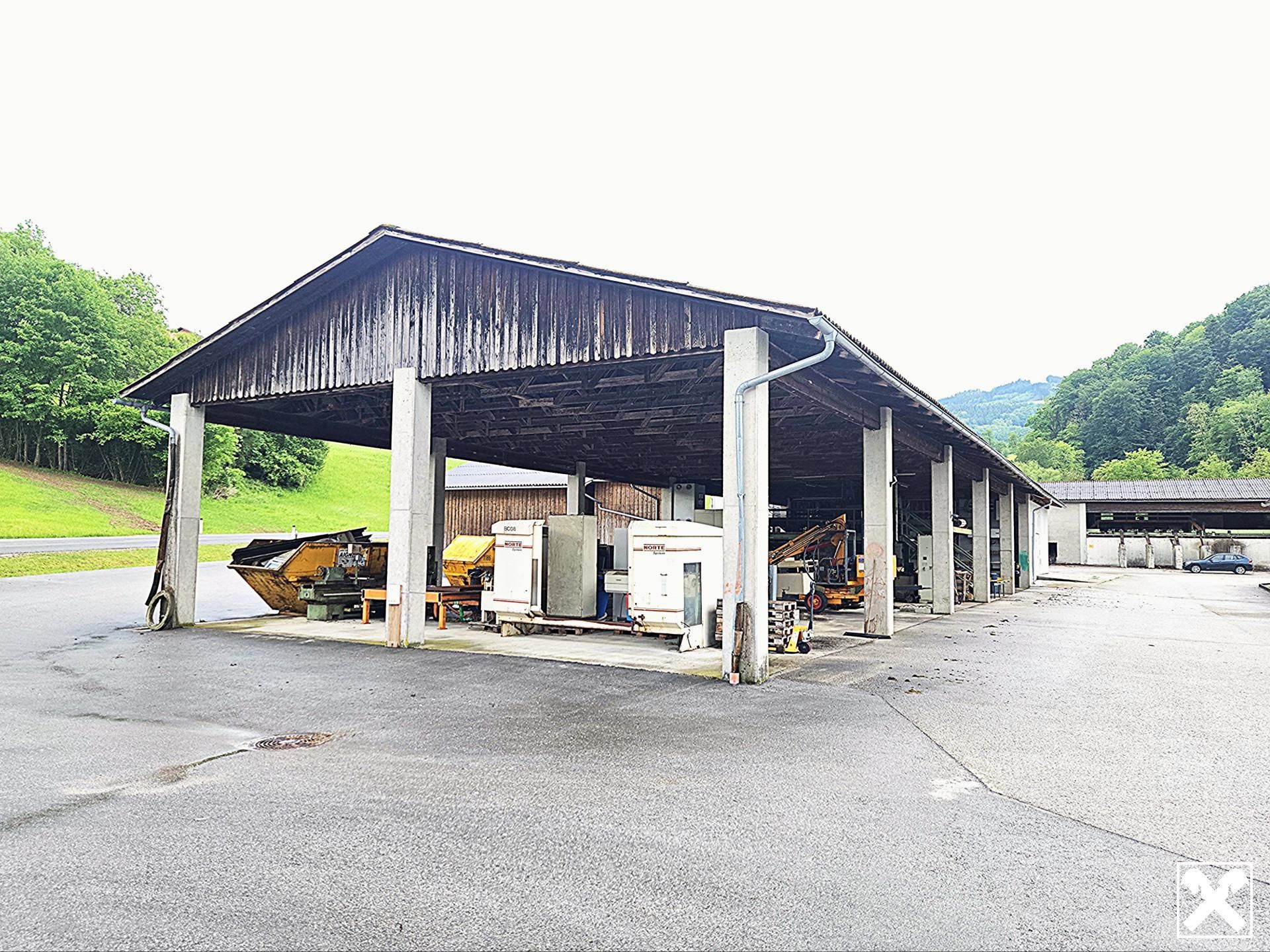 13.300 m² große Freifläche und 1 Lagerhalle mit ca. 240 m² im Urltal zu MIETEN - Ansicht 2