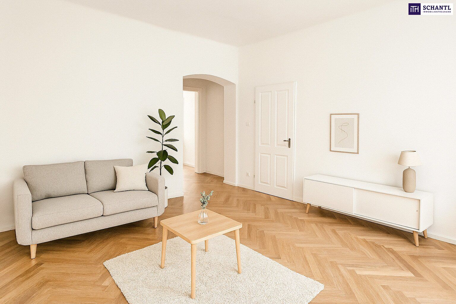 Ankommen und Wohlfühlen - liebevoll sanierte Altbauwohnung mit edlem Fischgrätparkett im 2. Stock, bequem mit Lift erreichbar und mit bester U3-Anbindung - überzeugen Sie sich selbst bei einer Besichtigung