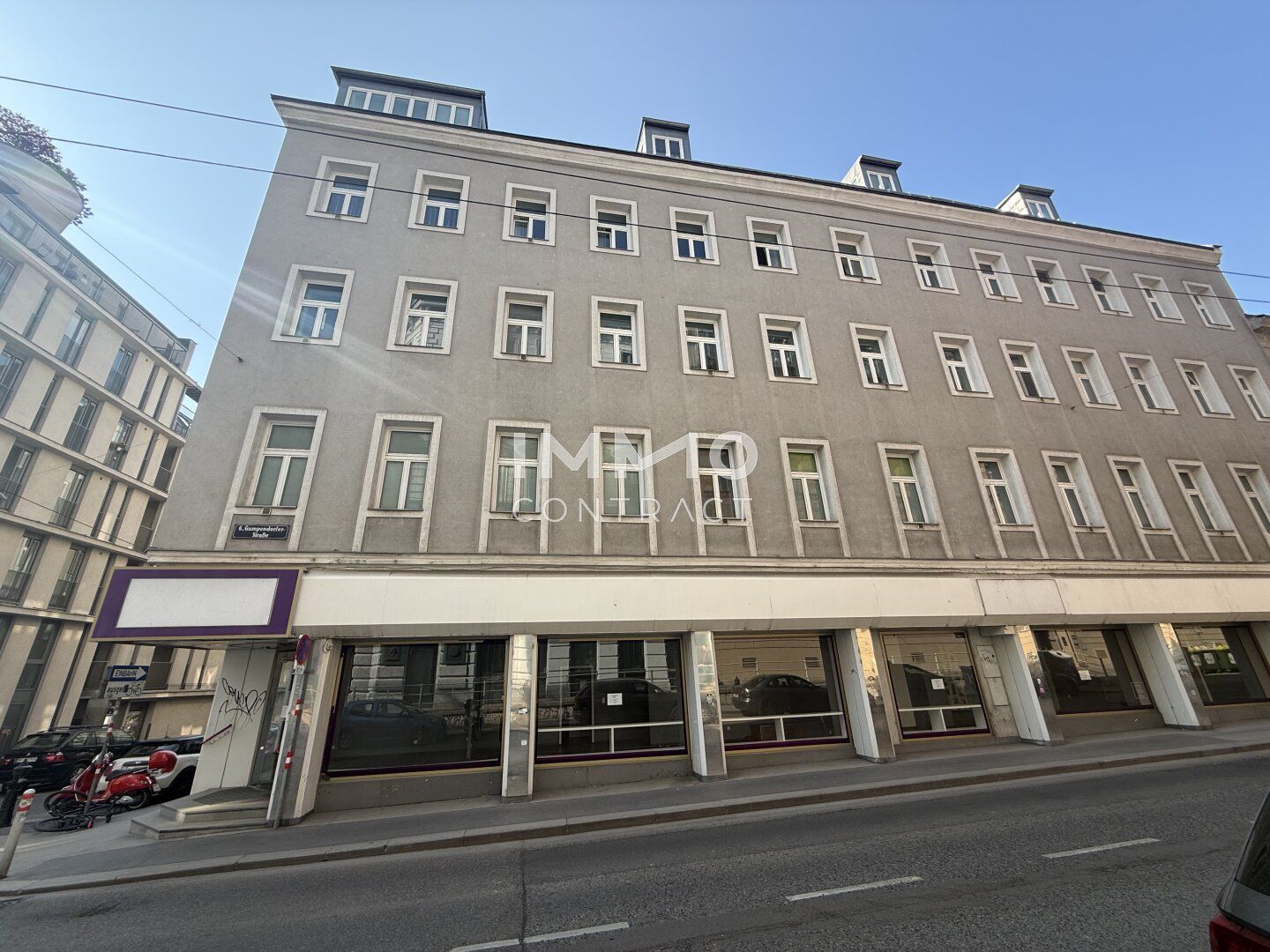Attraktives Eck-Geschäftslokal in hochfrequentierter Lage der Gumpendorfer Straße - Ansicht 4