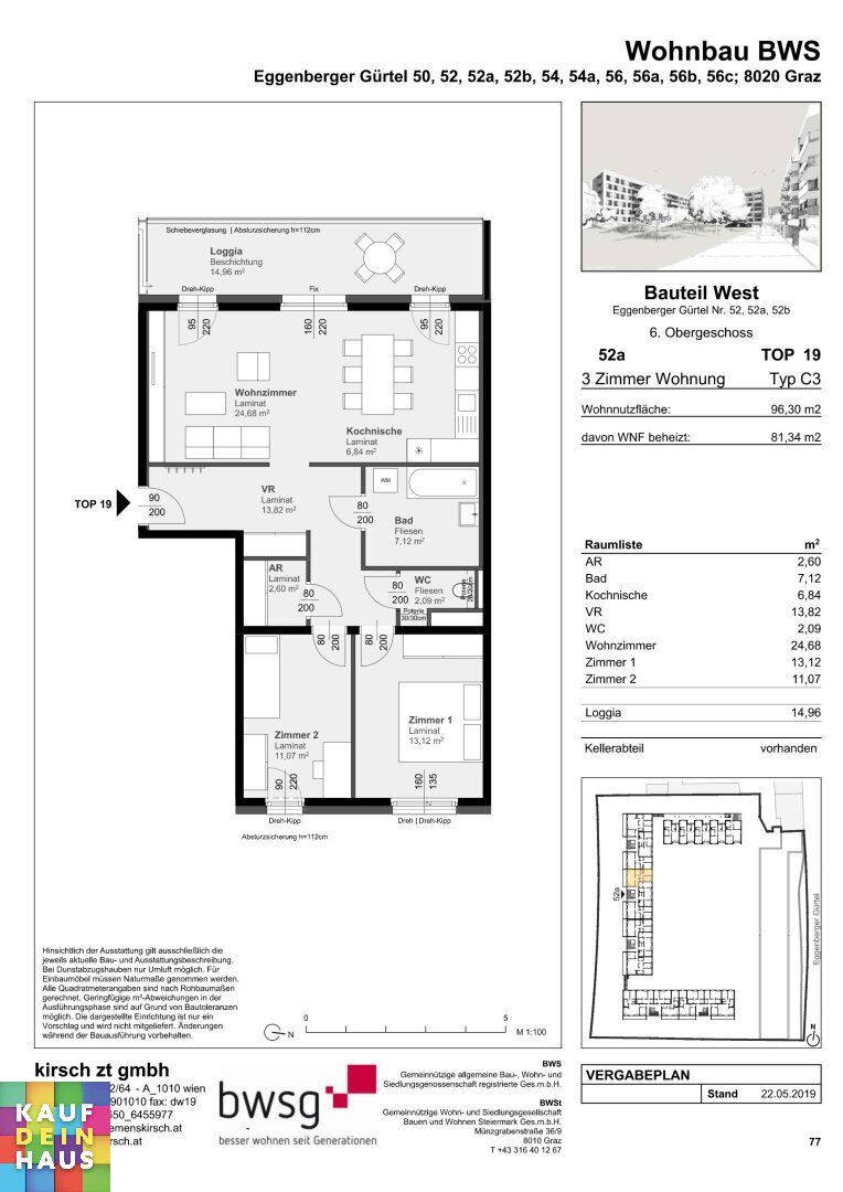 Wohnung – Graz - Ansicht 2