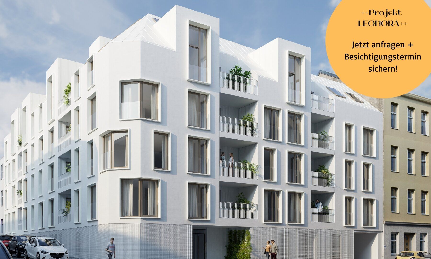 ++NEU++ 3-Zimmer-Neubau mit 6 m² Loggia, Tischlerküche und Erdwärme - Bezug Ende 2026 in Hernals