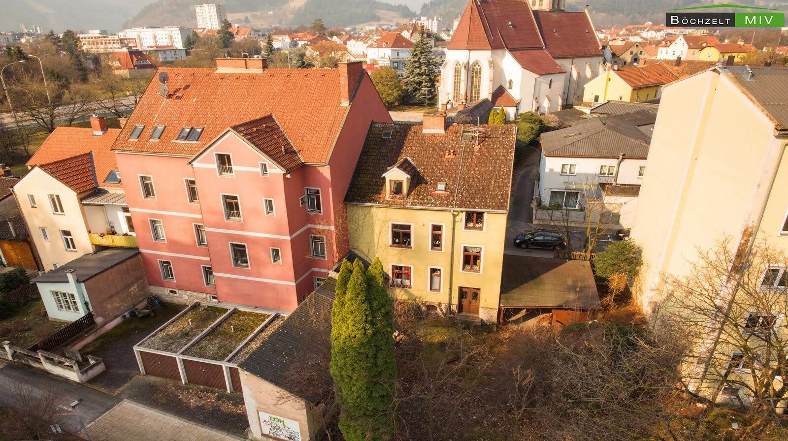 5/8tel-Anteil an Leobener Stadtvilla am Mareckkai mit Benützungsregelung für Wohnung im 1. OG - Ansicht 3