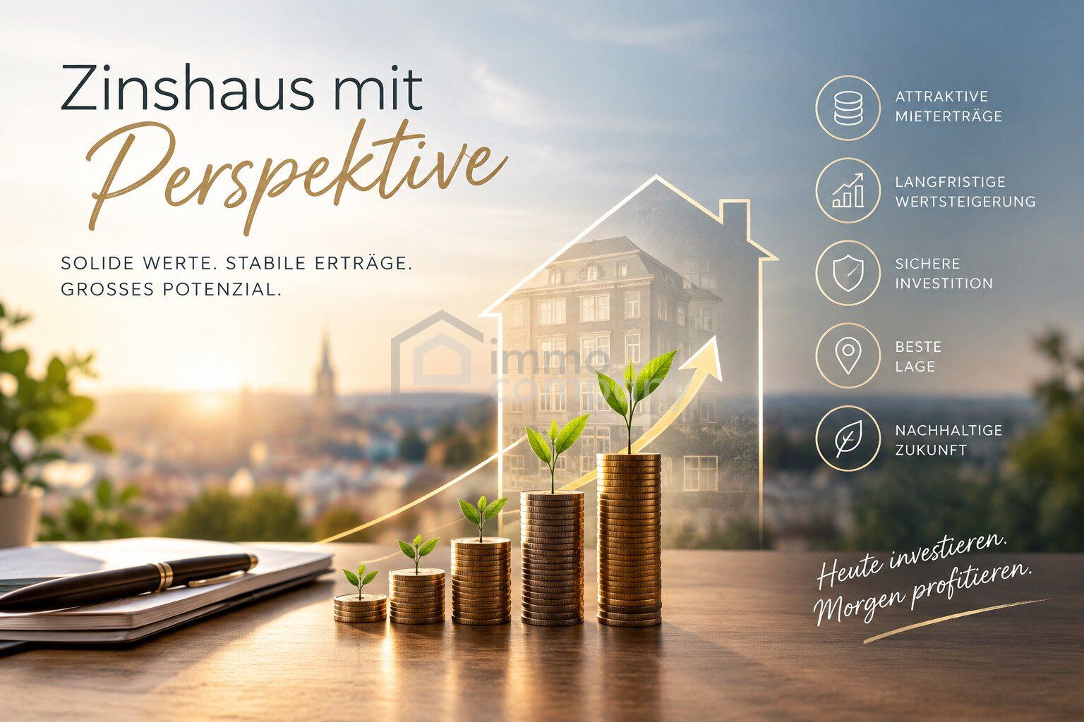 INVESTITIONSPAKET - Smart, modern, grün und mit garantierter Rendite von 5% für fünf Jahre