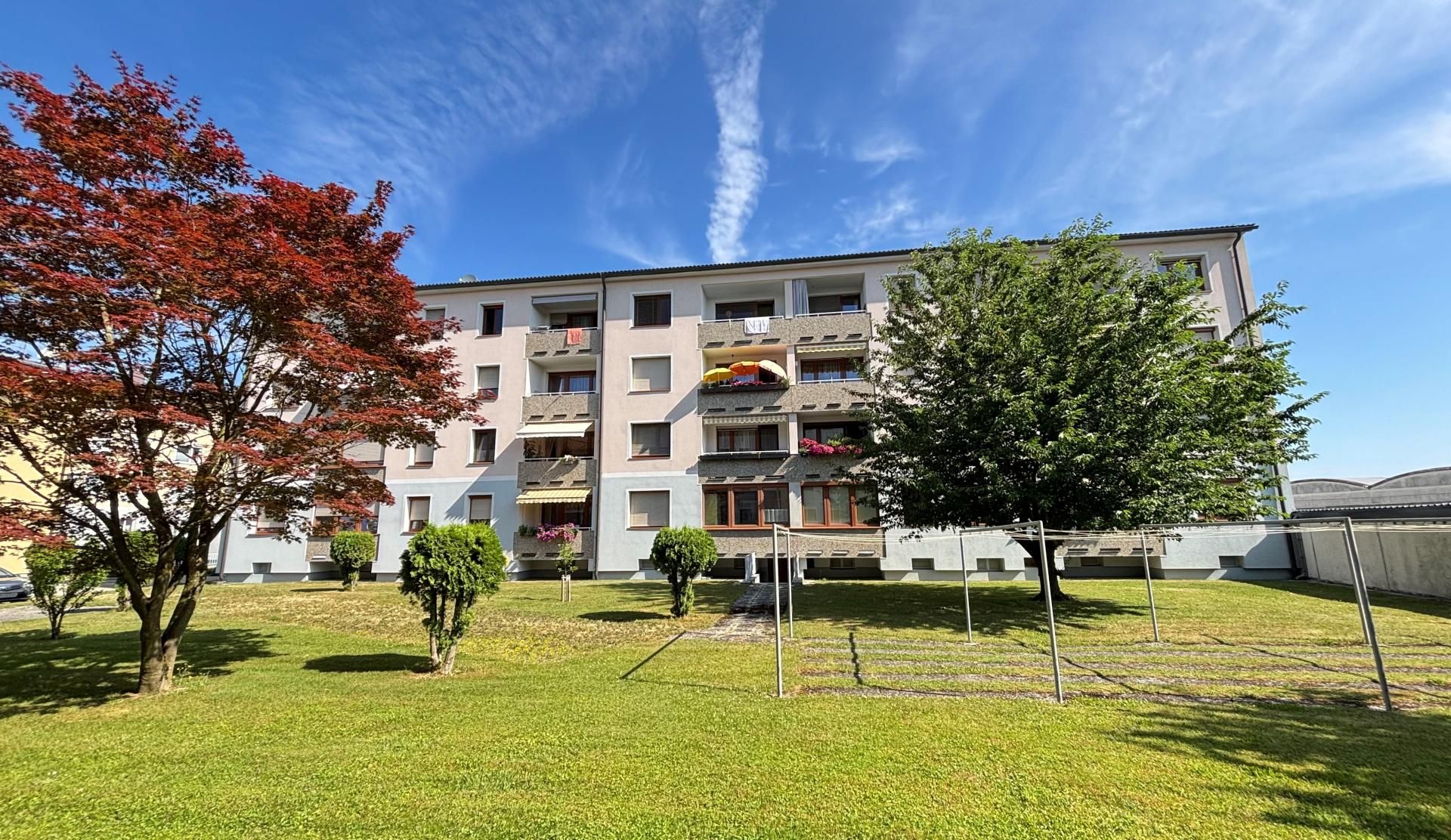 Helle und freundliche 3-Zimmerwohnung mit Garage