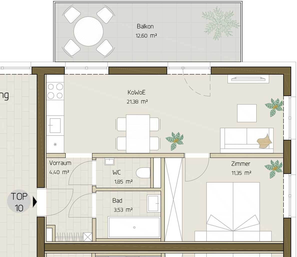 Wohnung – Graz, Algersdorf, Eggenberg - Mehr