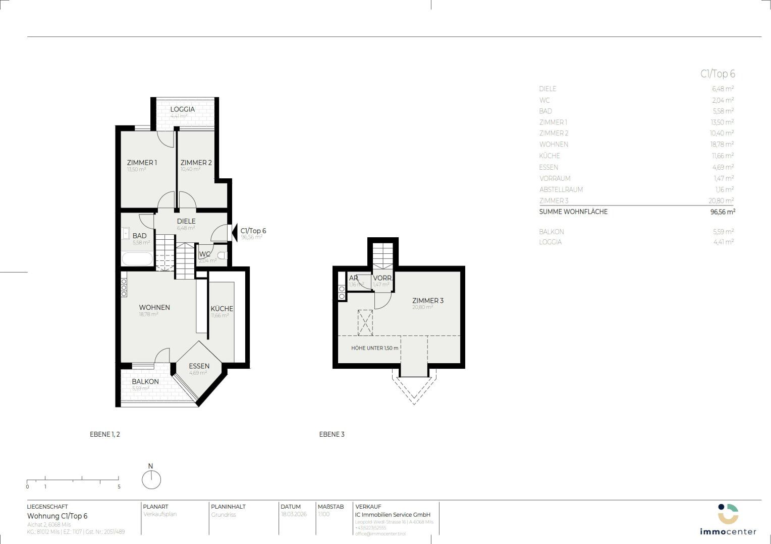 Wohnung – Mils - Ansicht 3