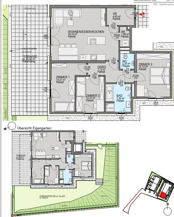 Wohnung – Graz - Ansicht 3