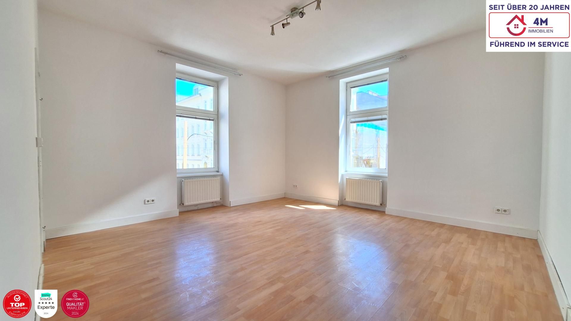   Helle 35 m² Garconniere in gepflegtem Altbau - Top-Lage