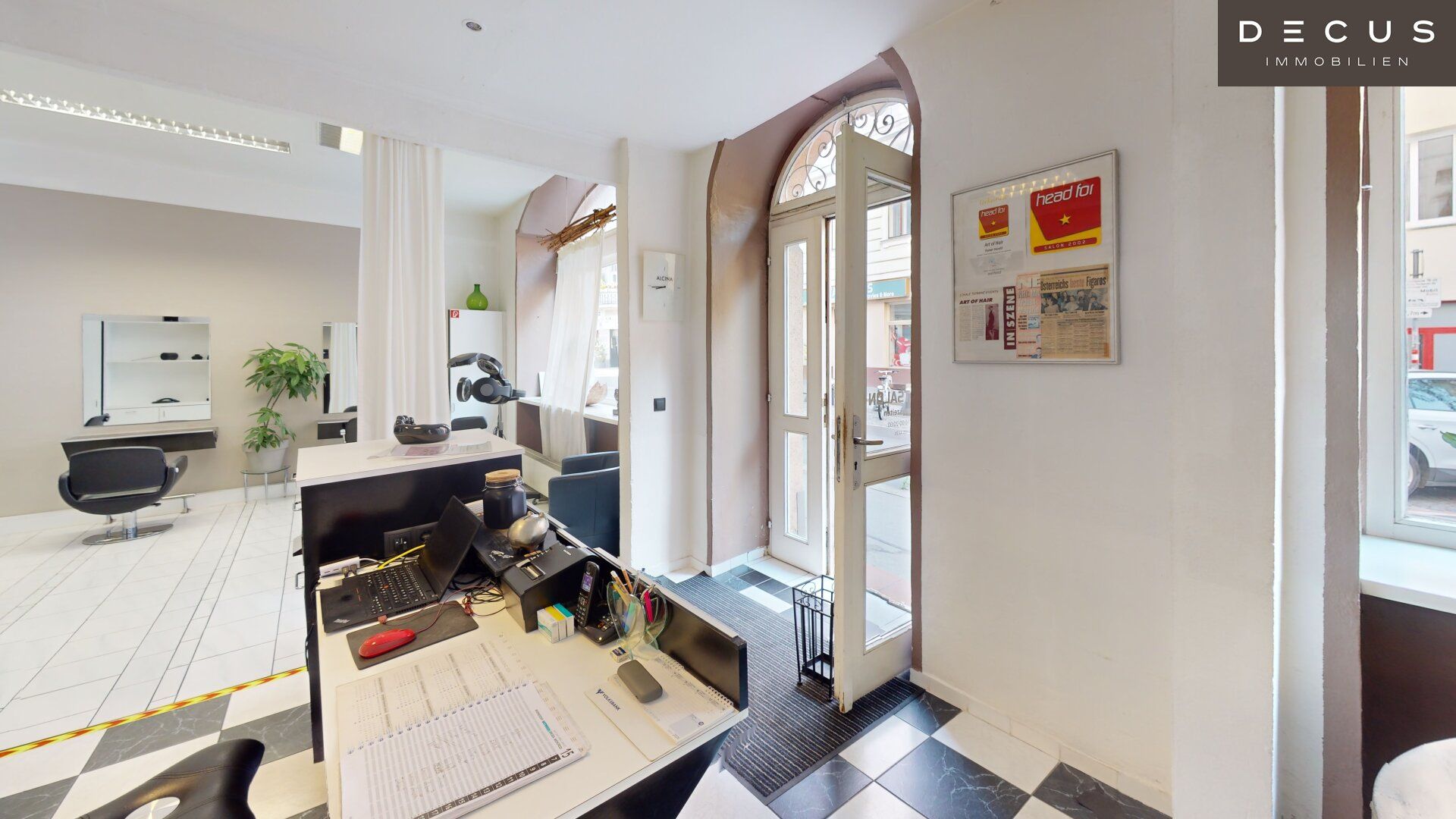 | VERMIETETER FRISEURSALON | TOP LAGE | BESTANDSFREI MÖGLICH | - Ansicht 2