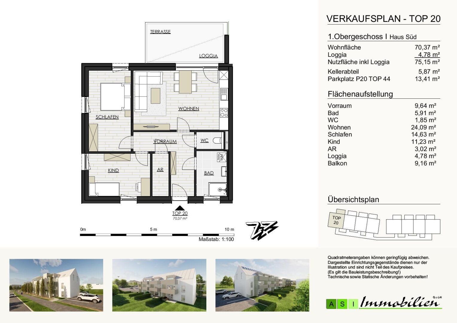 GRÜNE ALLEE GALLNEUKIRCHEN - 2 und 3-Zimmer Wohnungen, 55-70m² NEUBAU ERSTBEZUG