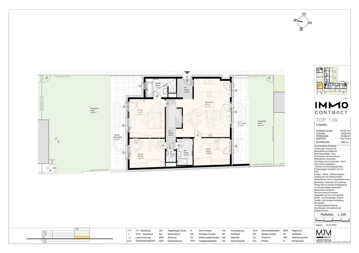 Stock2Live Exklusive Wohneinheiten 42qm - 120qm in Stockerau! _fußläufig zu Schule und Bahnhof!