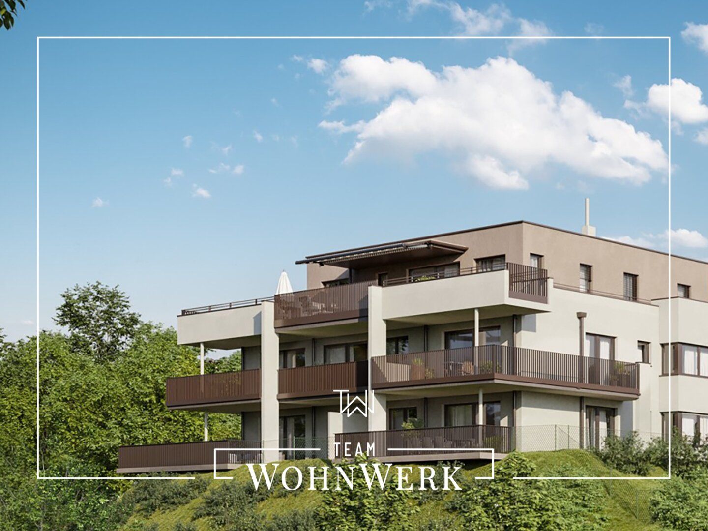 Sonnige 3-Zimmerwohnung mit großem Süd-Westbalkon | Erstbezug | Honorarfrei für den Käufer