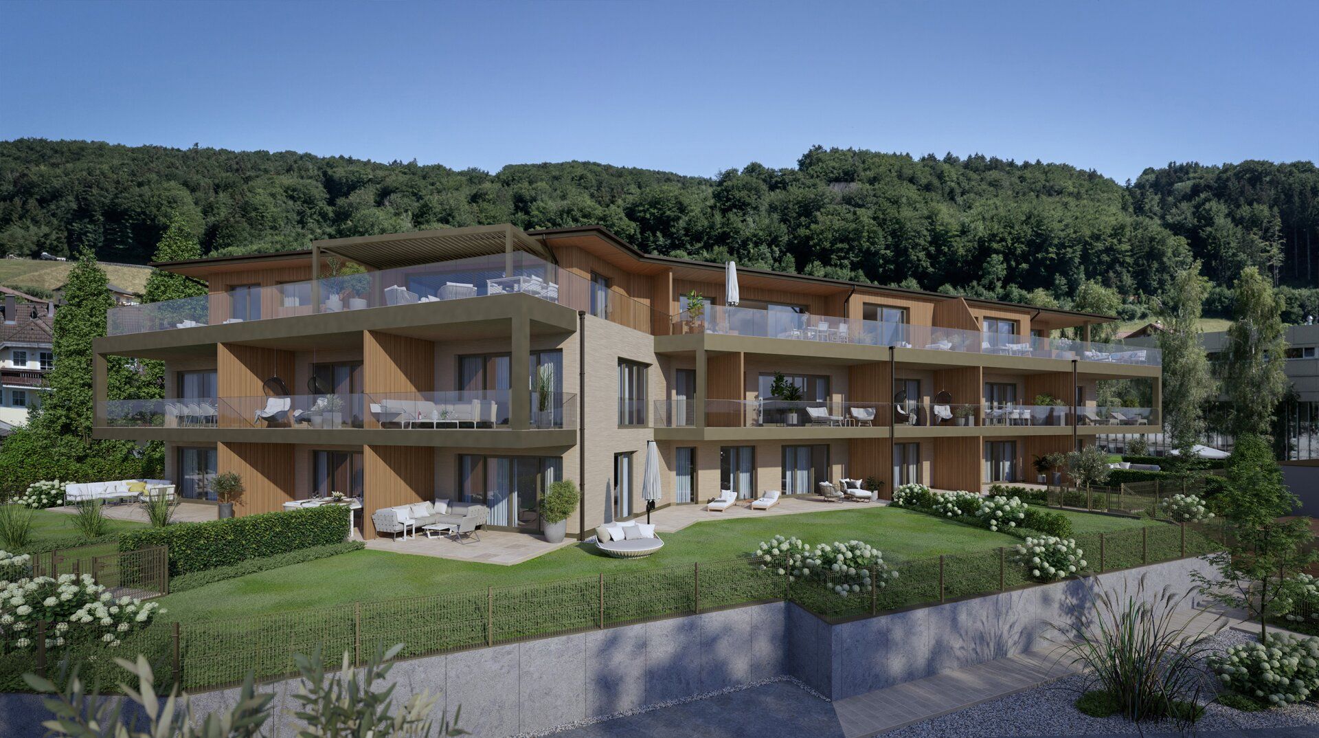 Traumhafte Gartenwohnung in Mattsee: Erstbezug mit 3 Zimmern und Garten!