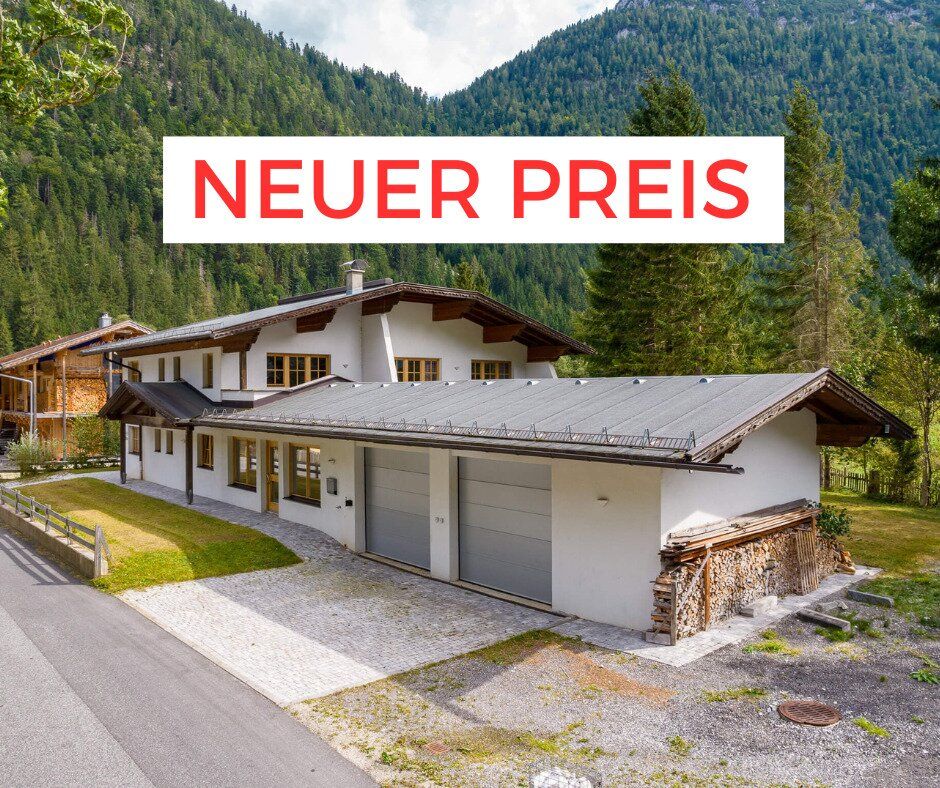 Haus mit zwei Wohnungen & Büro in Leutasch - Wohnen und Arbeiten in traumhafter Alpenlage
