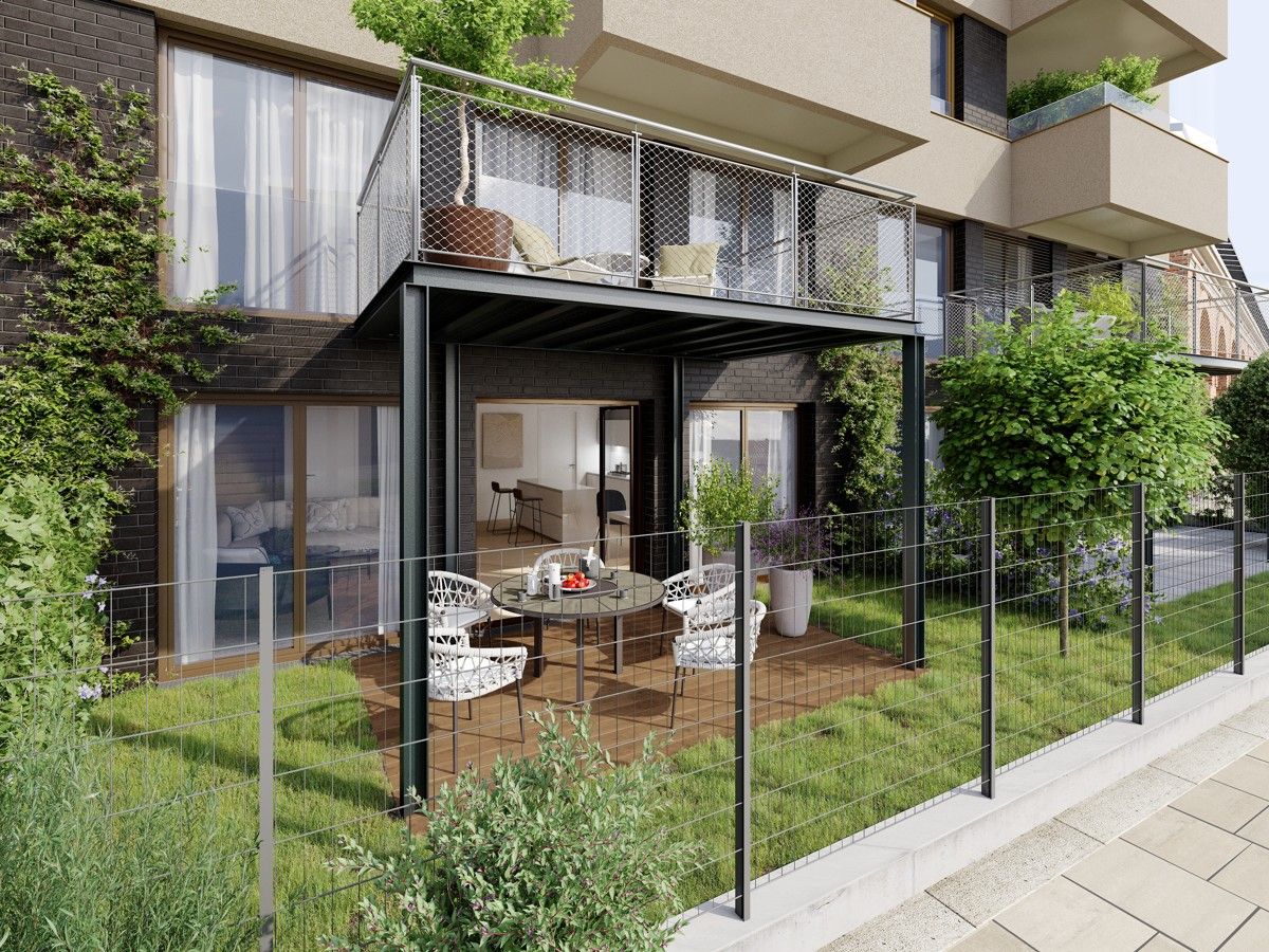 Hauptbahnhof - Familien aufgepasst! Provisionsfrei mit TOP Ausstattung auf 2 Etagen mit Garten und Terrasse!
