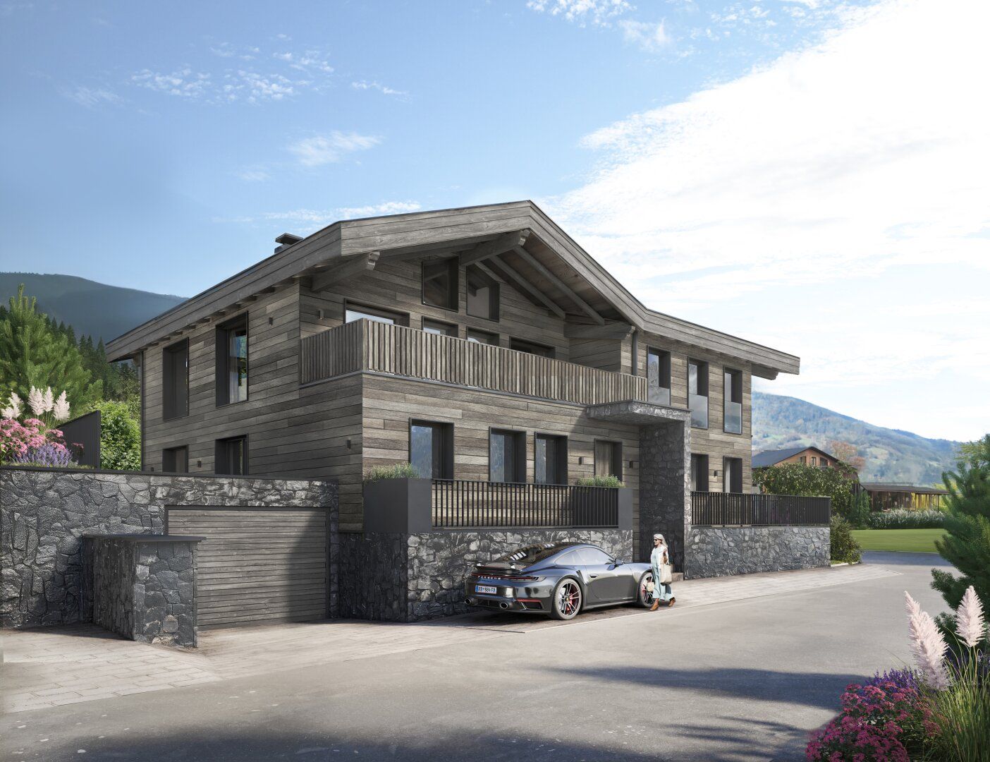 Exklusives Premium-Chalet mit Blick auf den Kaiser in Going - Tourismus Widmung