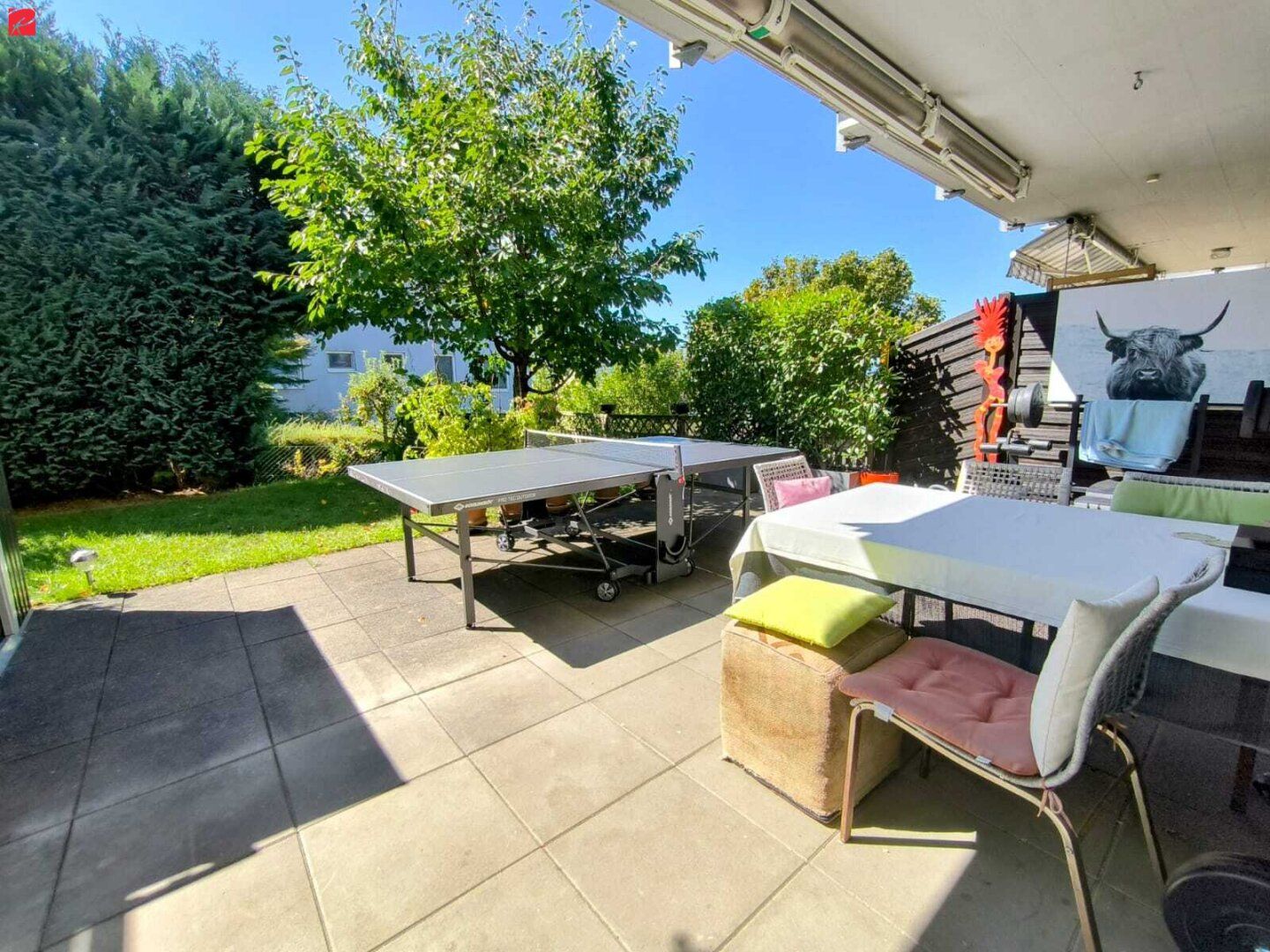 Gartenwohnung in Waltendorf - Ruheoase mit Terrasse & Tiefgarage