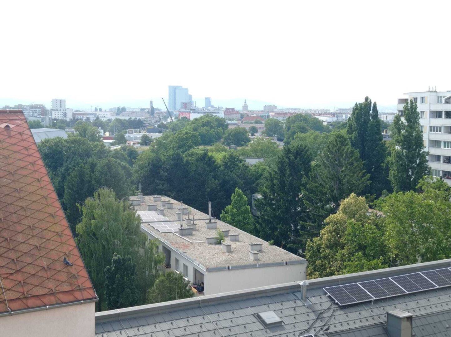 Sommergefühle auf der eigenen TERRASSE über den Dächern von Wien!