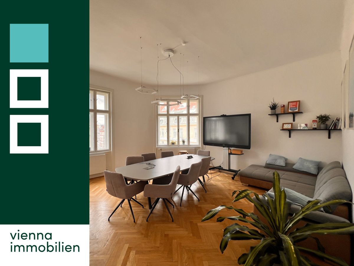 Stilaltbauwohnung mit Ausblick