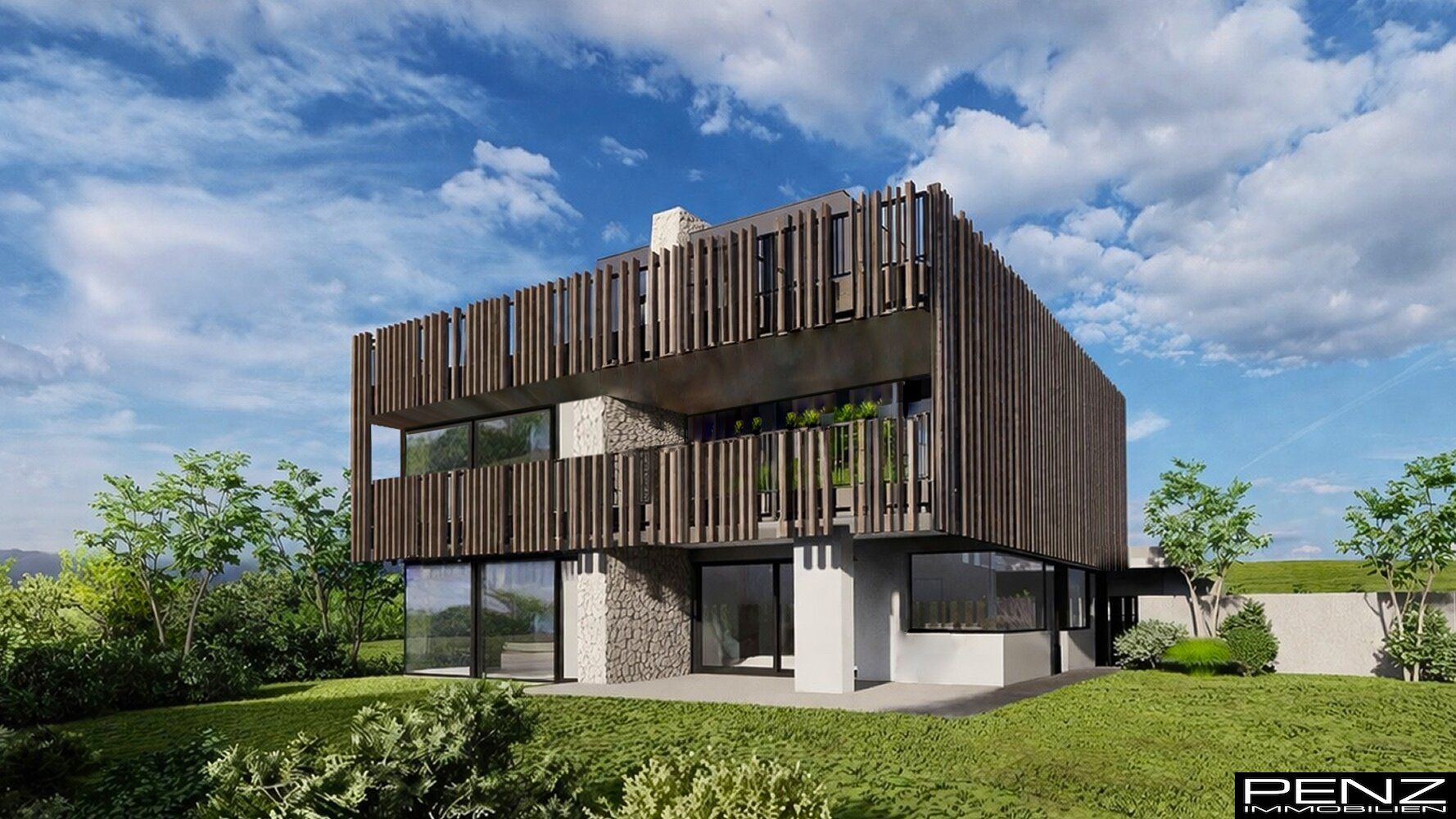 SCHWERTBERG: Modernes Architektenhaus - puristische Ästhetik