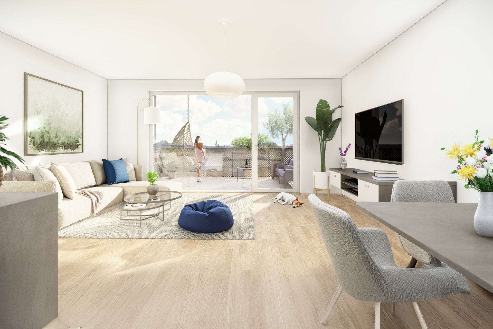 ERSTBEZUG: Hochwertige 3-Zimmer-Wohnung mit Loggia - in Ruhelage nahe Hauptplatz in 2320 Schwechat - zu mieten