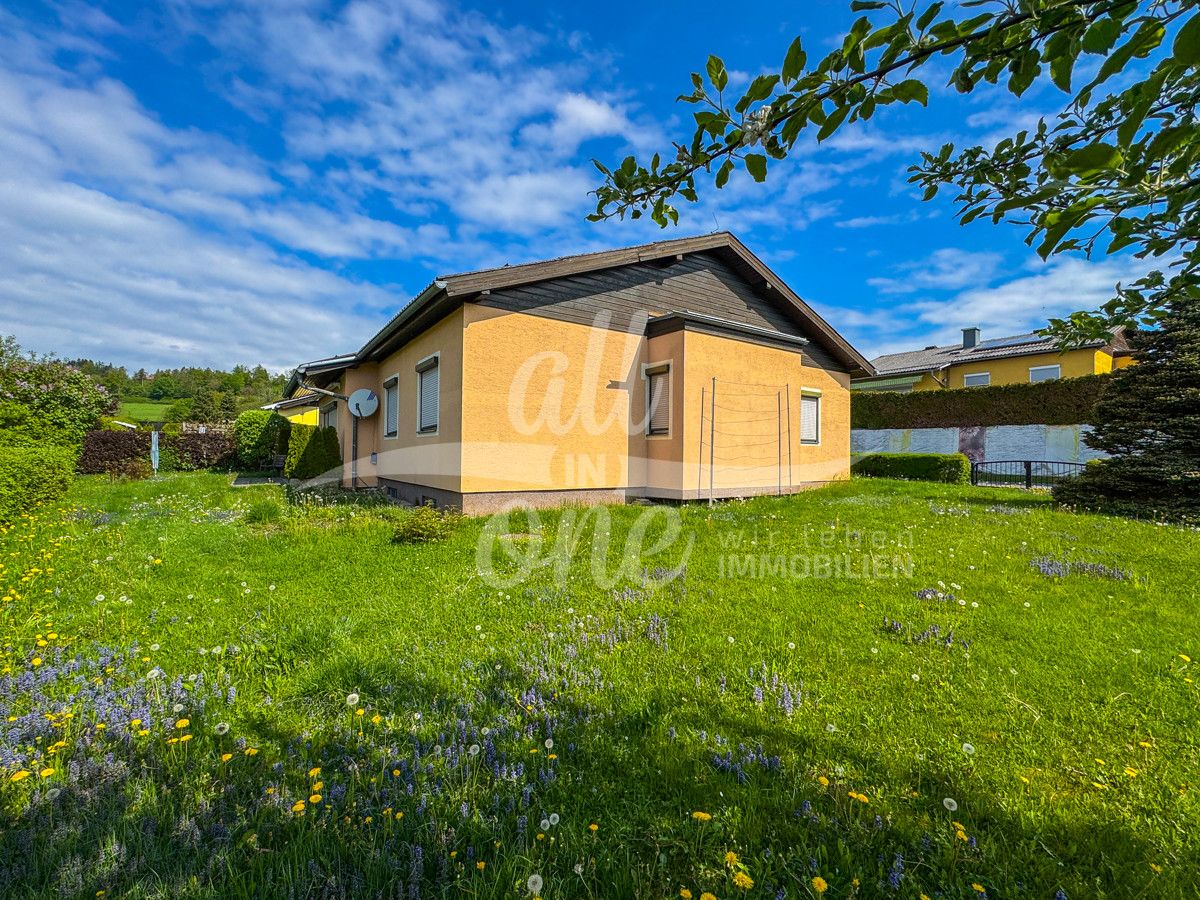 Sonniger Bungalow mit 777 m² Grundstück in Kleinbuch/Klagenfurt