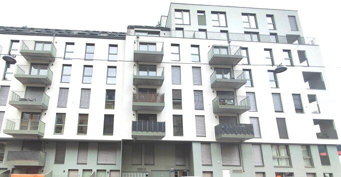 Modern wohnen in Meidling! Neubau 2-Zimmer-Erstbezug mit Balkon im 5. Liftstock - Top58