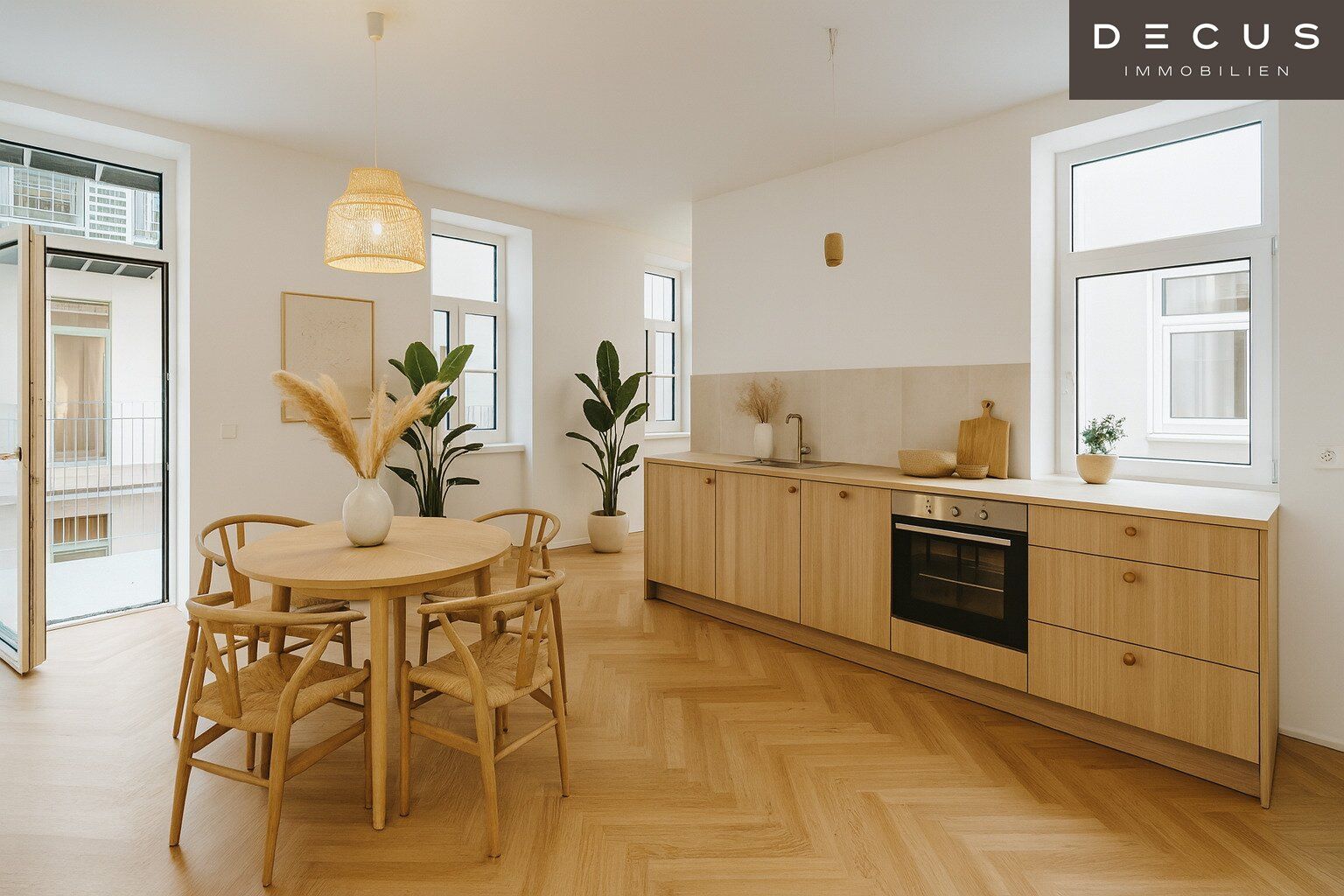 | STILVOLLE ARCHITEKTUR | 3. STOCK | GROSSER BALKON |
