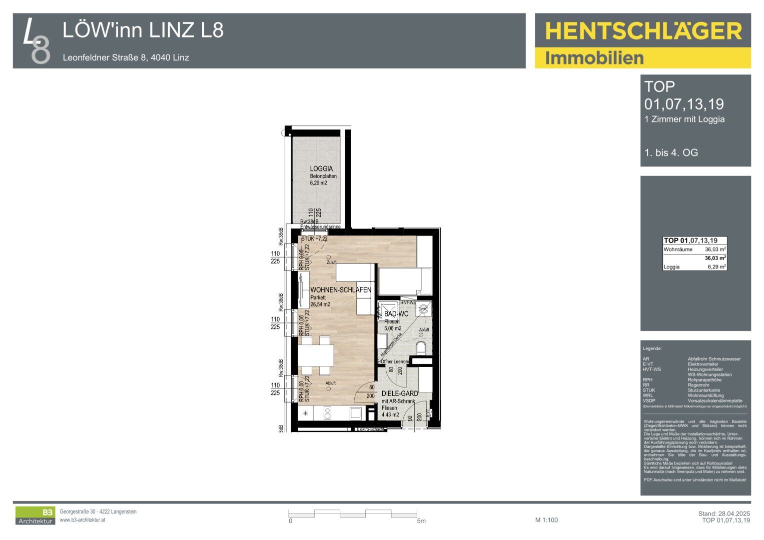 Wohnung – Linz, Harbach, Urfahr - Mehr