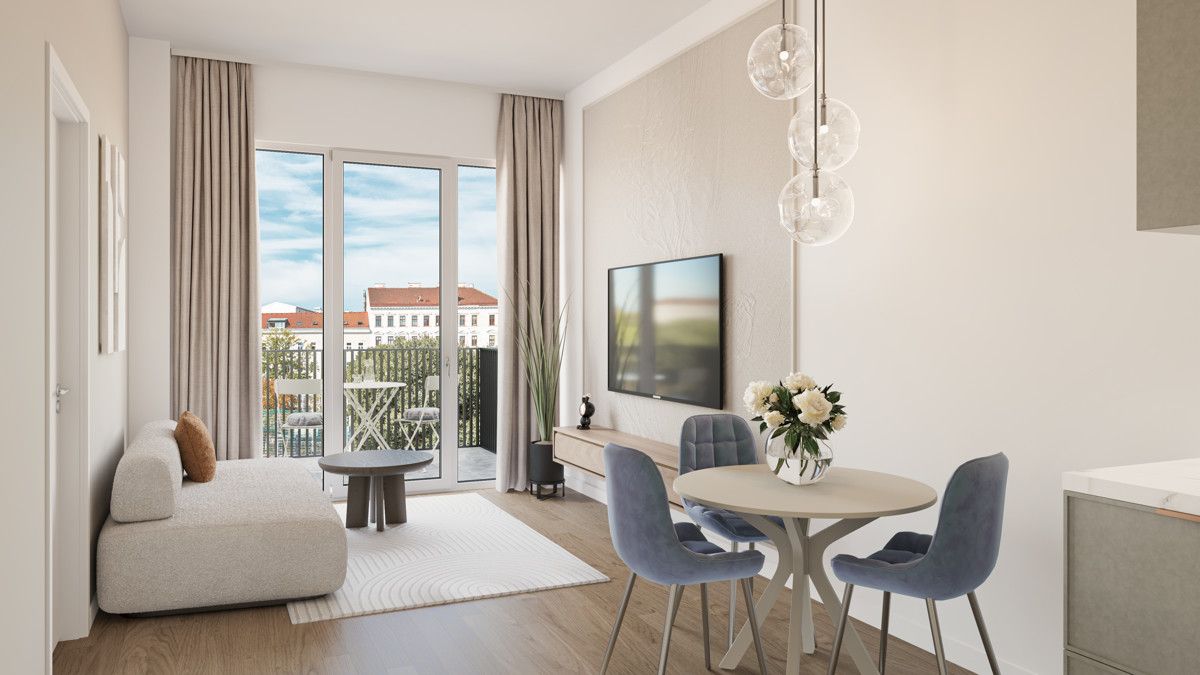 Anlegerhit: Neues Wohnprojekt - 2 Zimmer Wohnung mit Loggia und optimaler Grundriss
