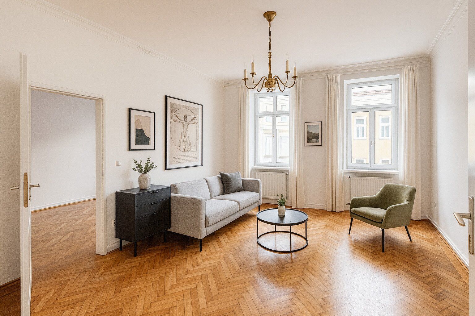 Charmante Altbauwohnung in Meidling - 3. Stock ohne Lift, geplante Aufwertung des Hauses
