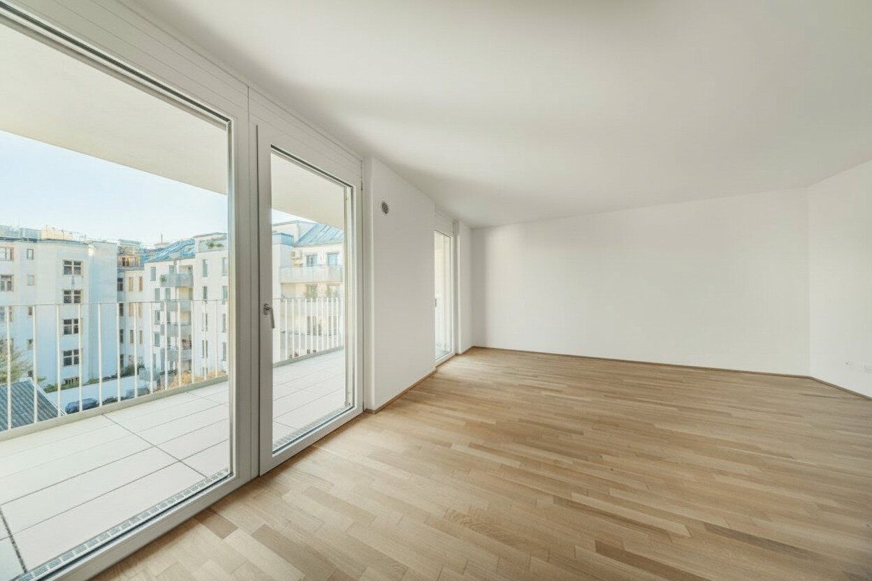 SOFORT VERMIETEN >> charmante 3-Zimmer Vorsorgewohnung mit bodentiefen Fenstern und 2 Balkone >> Top Anbindung - Ansicht 3