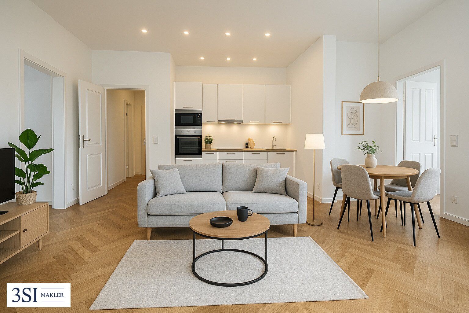 Altbau trifft Design - Traumhafte 3-Zimmer-Wohnung frisch saniert