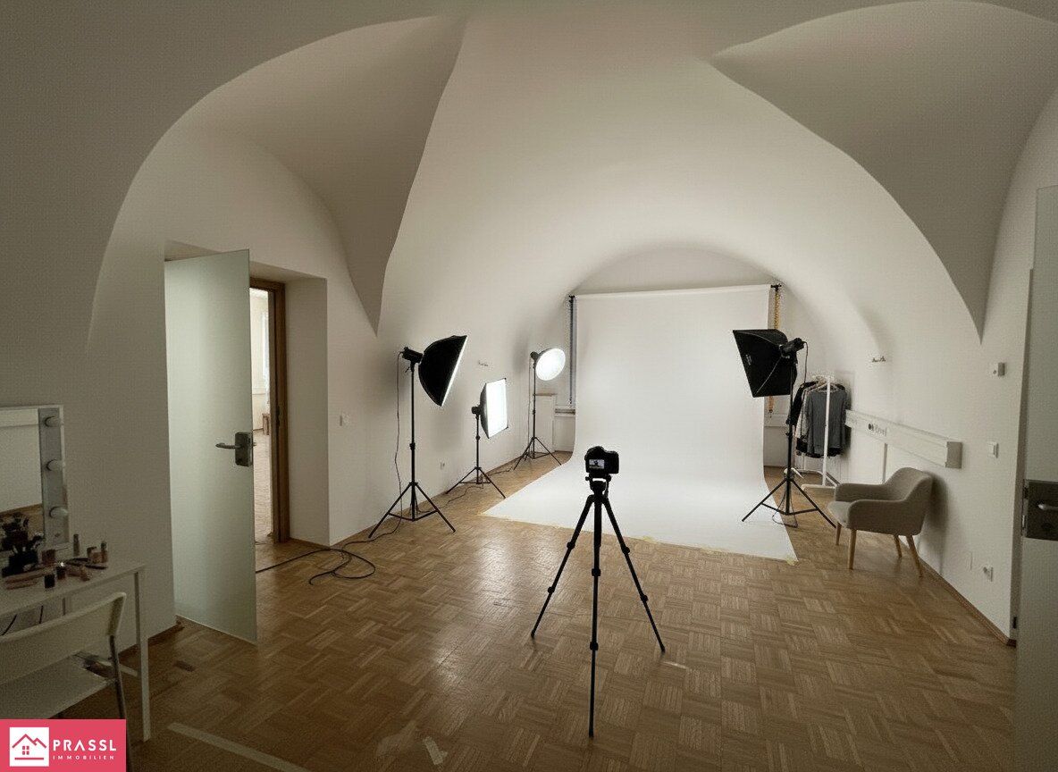 Ihr eigenes Fotostudio nahe Hauptplatz #Pauschalmiete inkl. HK/Strom/BK #Jetzt mieten!