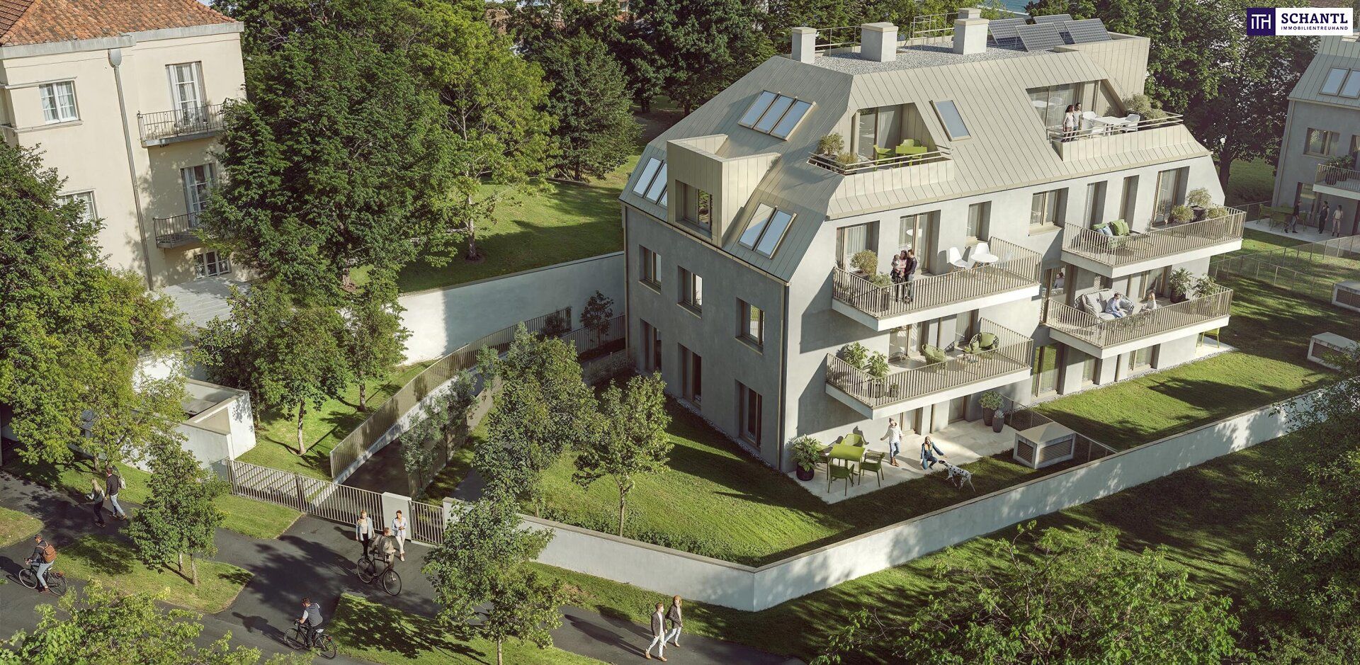 Kleine Wohnung - Große Wirkung! WOW - Gartenwohnung mit großer Terrasse und Garten! 2 Zimmer + Hochwertige Ausstattung + Ideale Infrastruktur + Garage + Ein neues Lebebsgefühl!