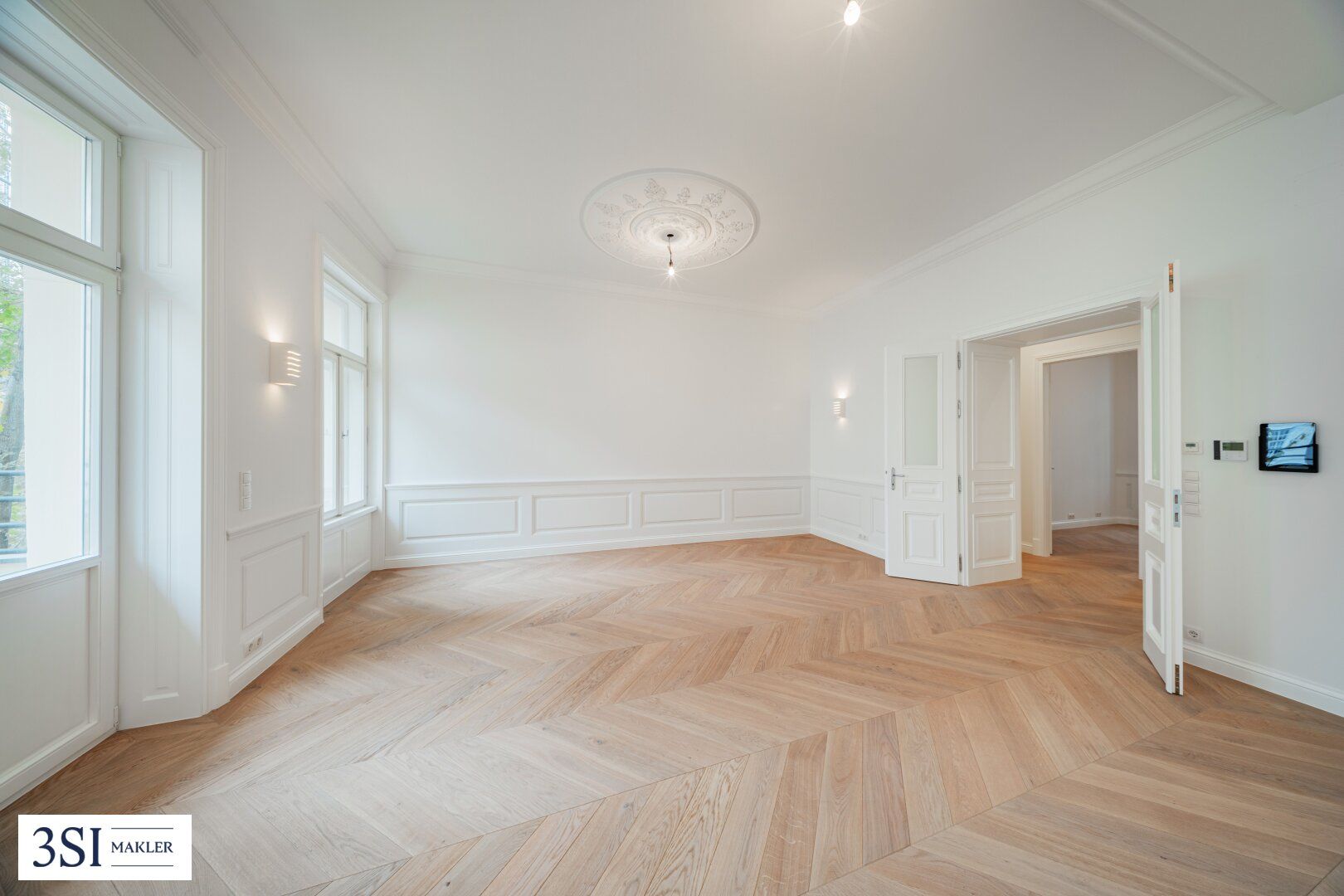 Grand Park Residence: Luxus-Stilaltbau mit Grünblick