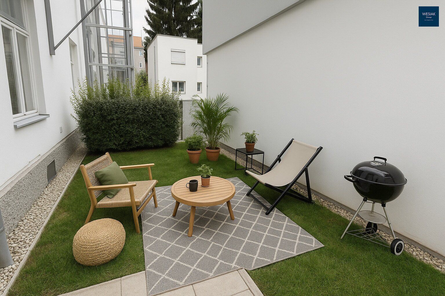 Glacisstraße 5 Top 2 - Charmante Gartenwohnung beim Grazer Glacis - mit Terrasse & Top-Lage!