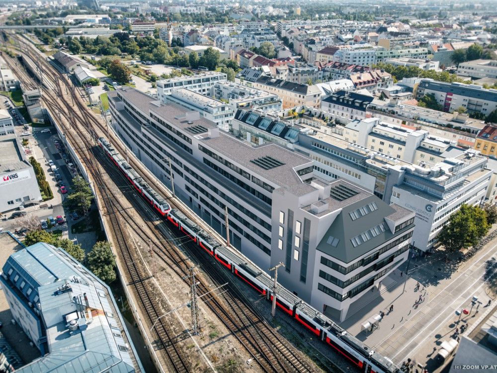 Grand Central - BÜRONEUBAU im HERZEN von FLORIDSDORF - Vista 4