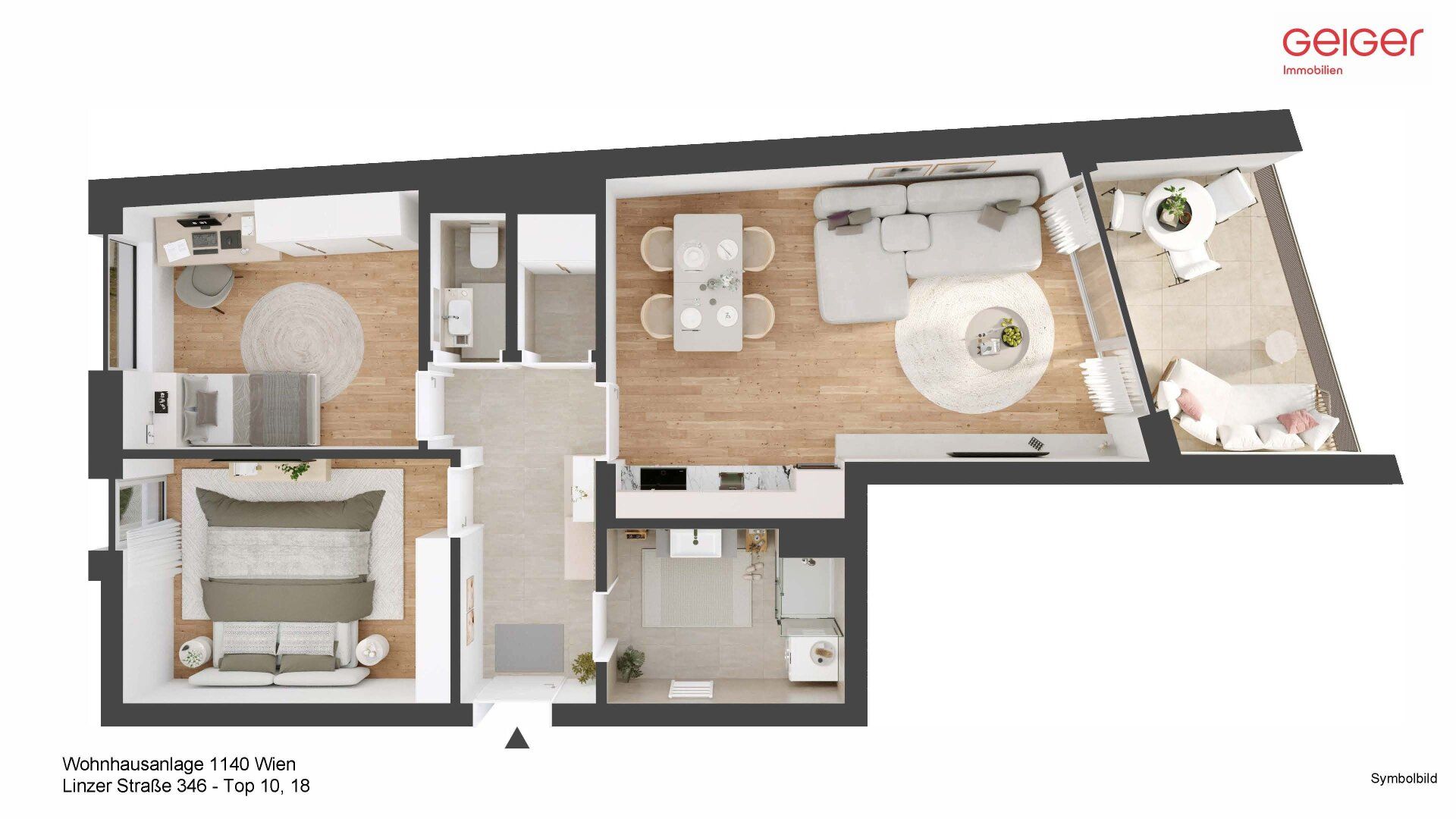 Wohnung – Wien, Hütteldorf - Ansicht 4