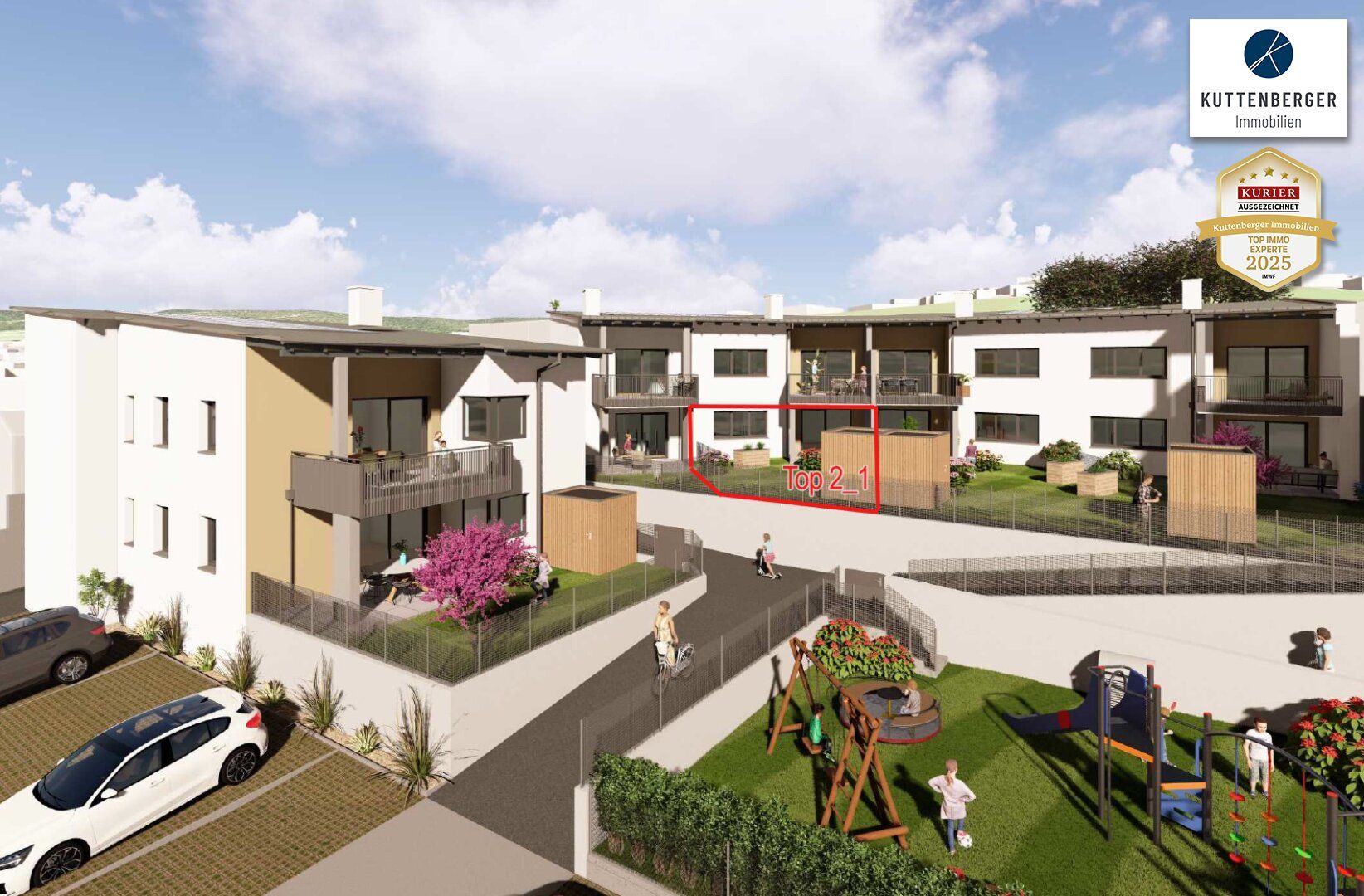 3-Zimmer Wohnung mit Garten & Terrasse