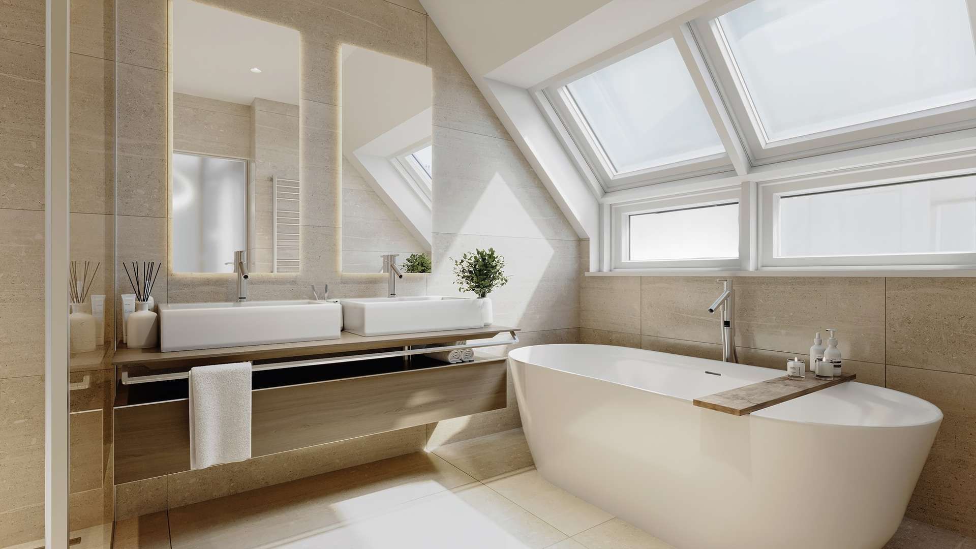 Moderne 4-Zimmer-Wohnung mit Balkon und energieeffizienter Wohnlösung