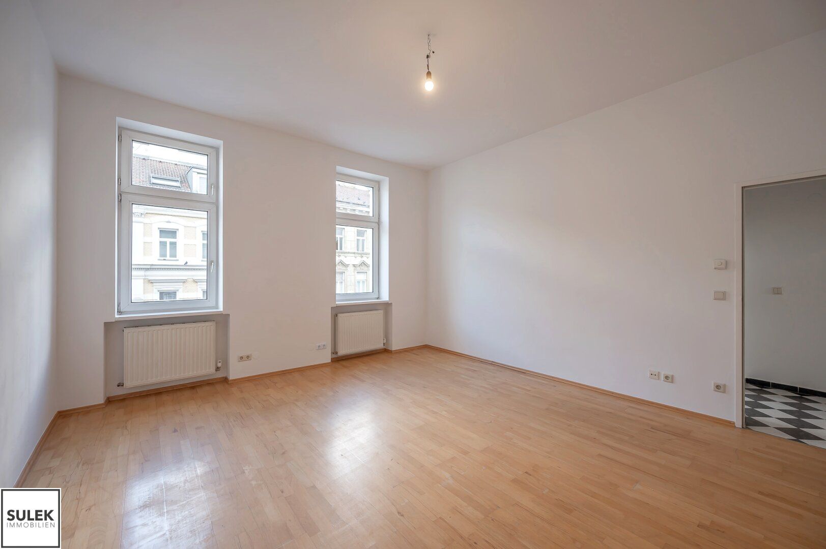 U3-Nähe: 3-Zimmer-Altbauwohnung mit perfekter Aufteilung (WG-tauglich)