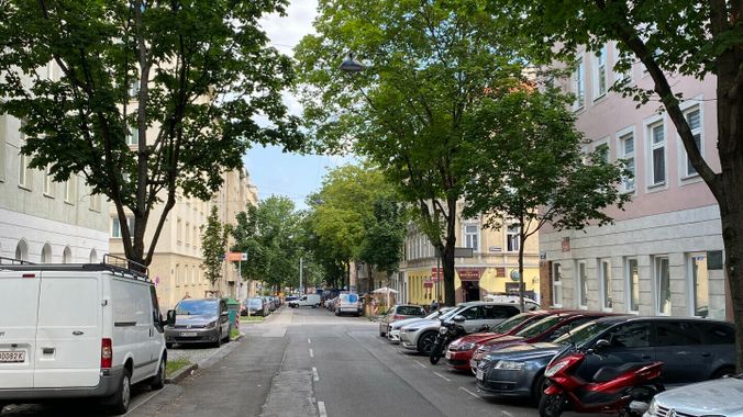 ruhige Wohnstraße