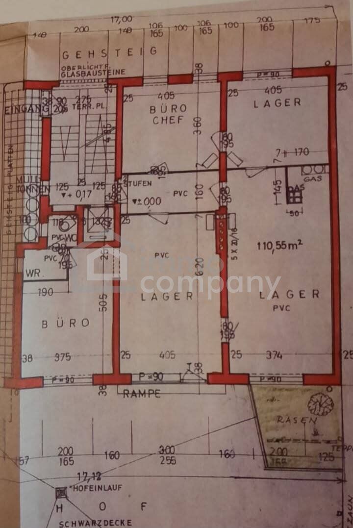 Ruhiges Altbau-Büro mit Innenhofzugang - Ansicht 5