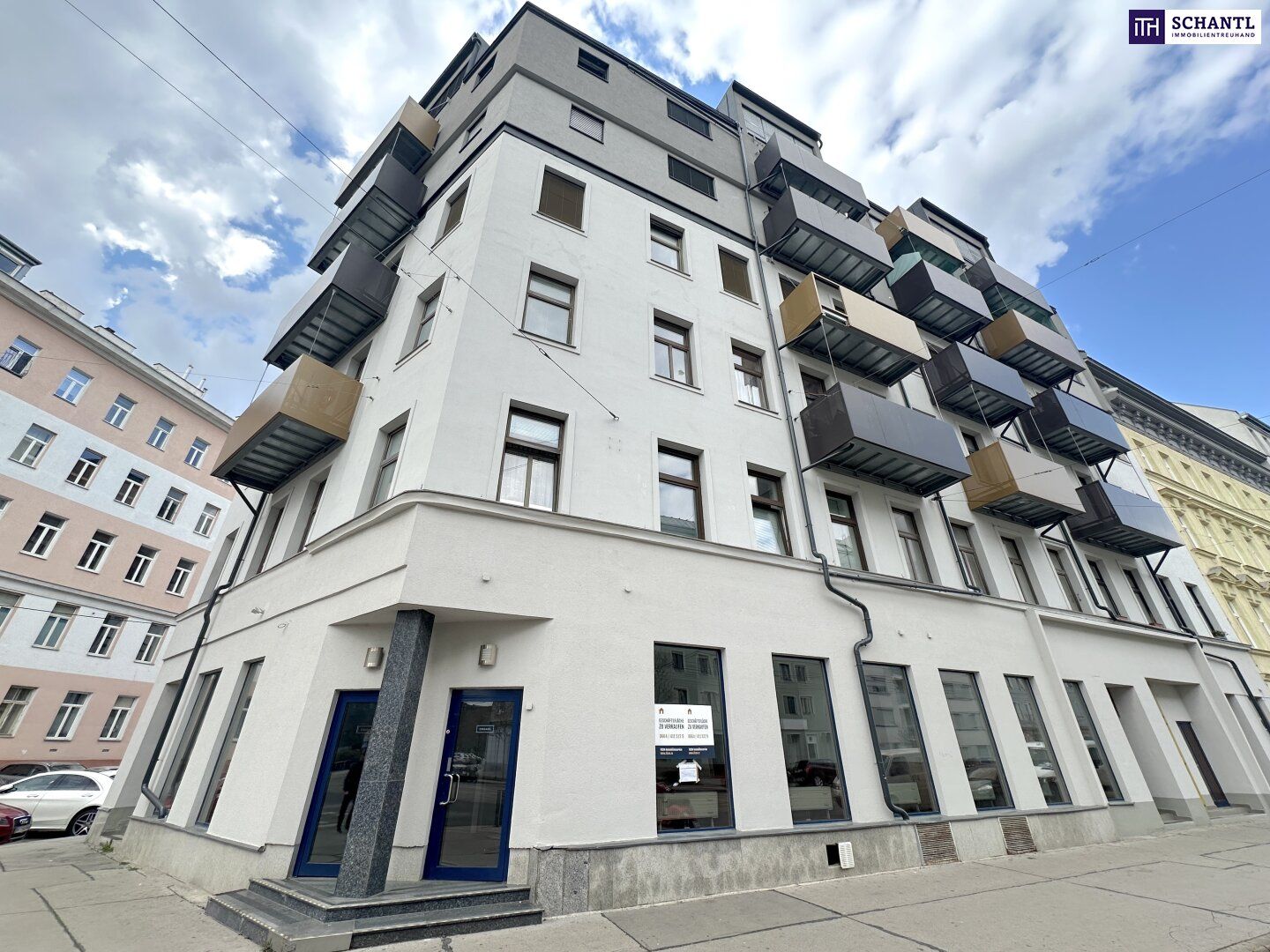 Lässige Stadtwohnung mit ruhigem Schlafzimmer im Innenhof! Top Preis!