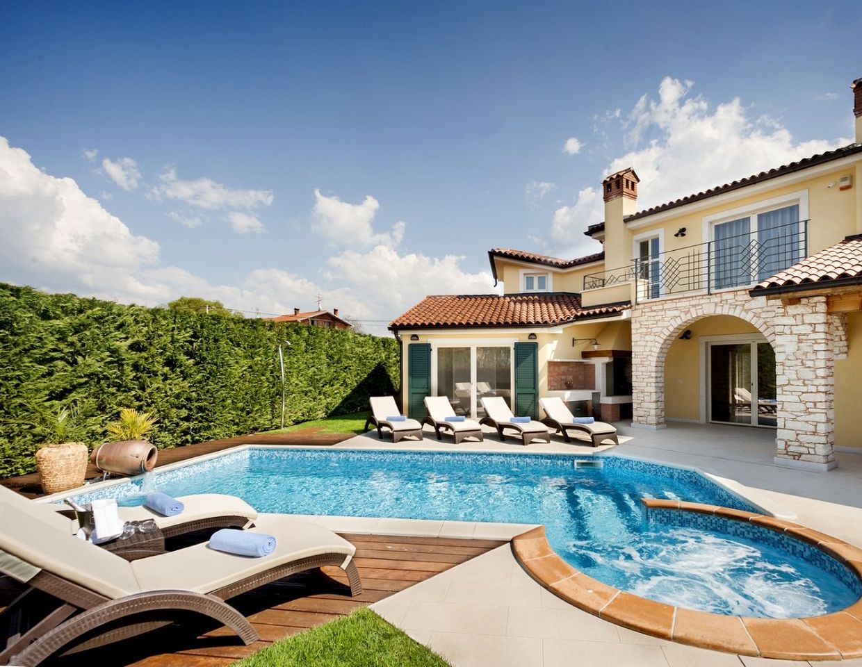 Villa mit Pool in der Nähe von Porec