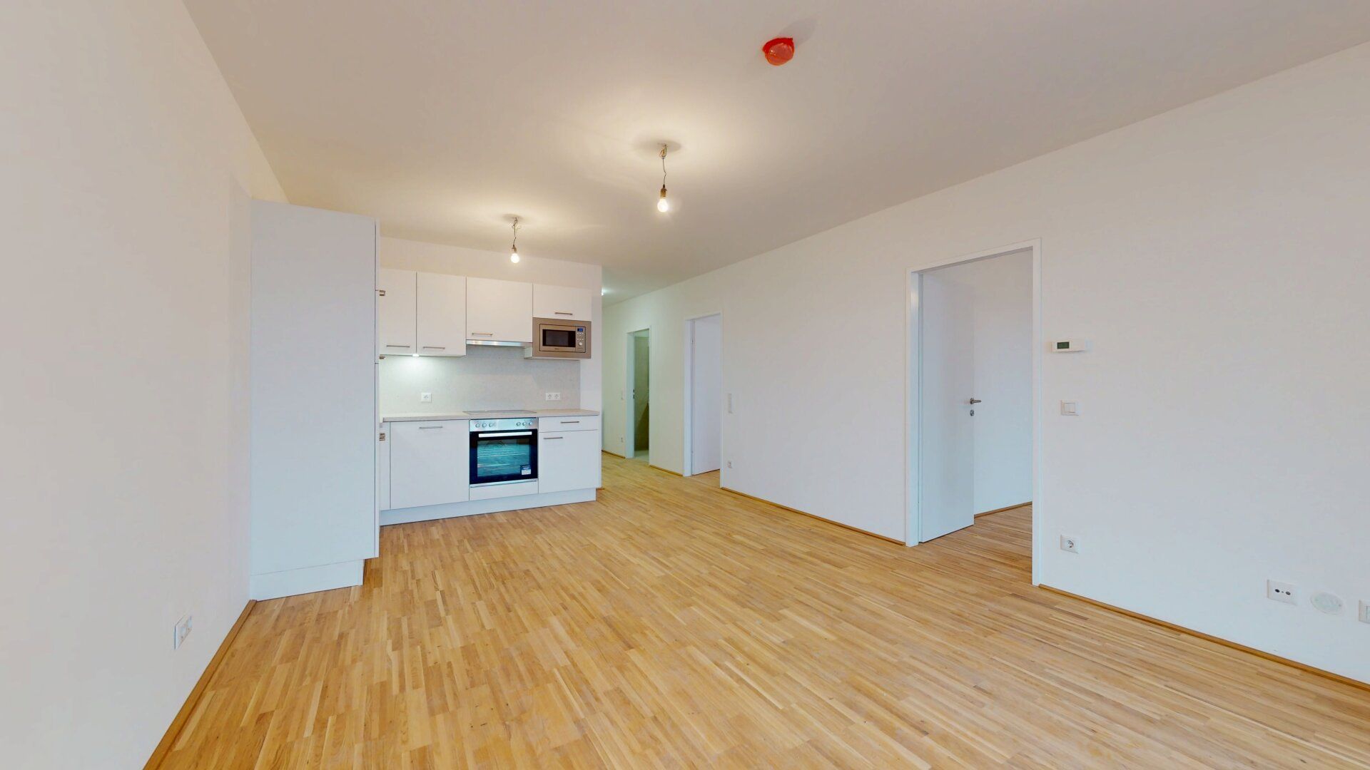 Modernes Wohnen in Brigittenau - 3-Zimmer-Wohnung mit Balkon in der Leithastraße | 360° Tour